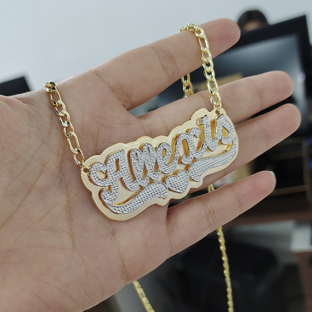 It Girl Nameplate Necklace