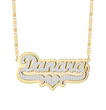 Janell Nameplate Necklace