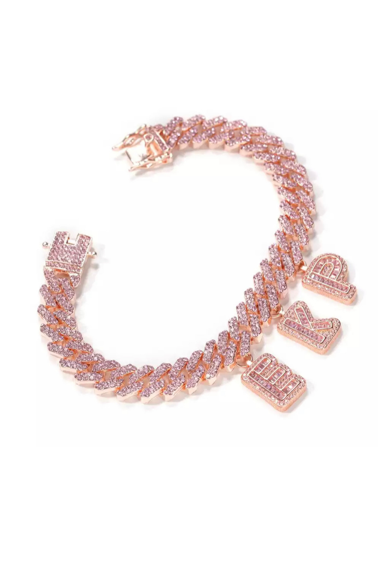 So Classy Rose Gold Cuban Name Anklet/Necklace/Bracelet