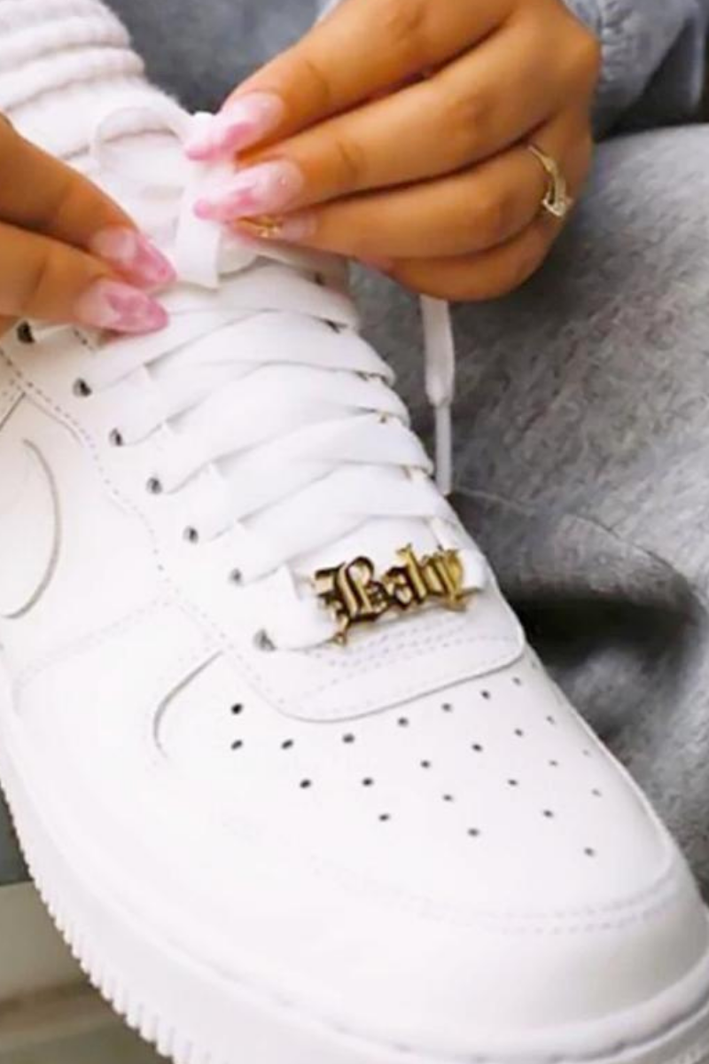 Custom Sneaker personalized Nameplate